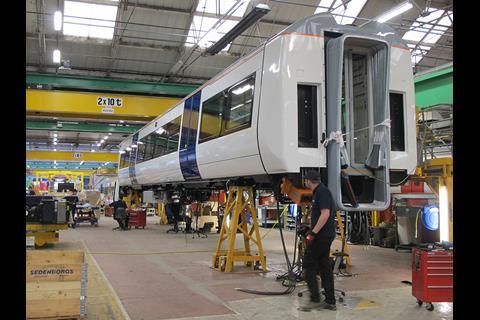 The new Bombardier Transportation EMUs form part of a speculative order placed by Porterbrook Leasing.